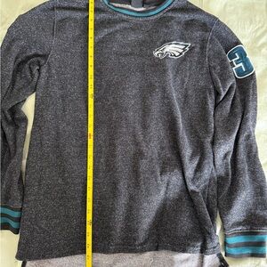 Philadelphia Eagles Gray Long Sleeve Shirt